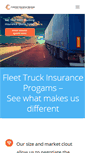 Mobile Screenshot of colonialtruckinginsurance.com